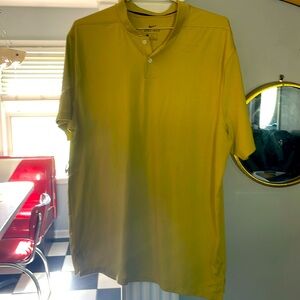 NIKE men’s dri-fit mustard yellow